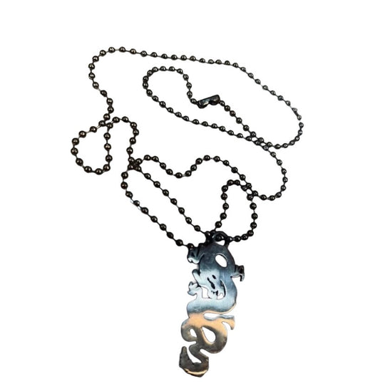 Dragon and brain necklace bundle