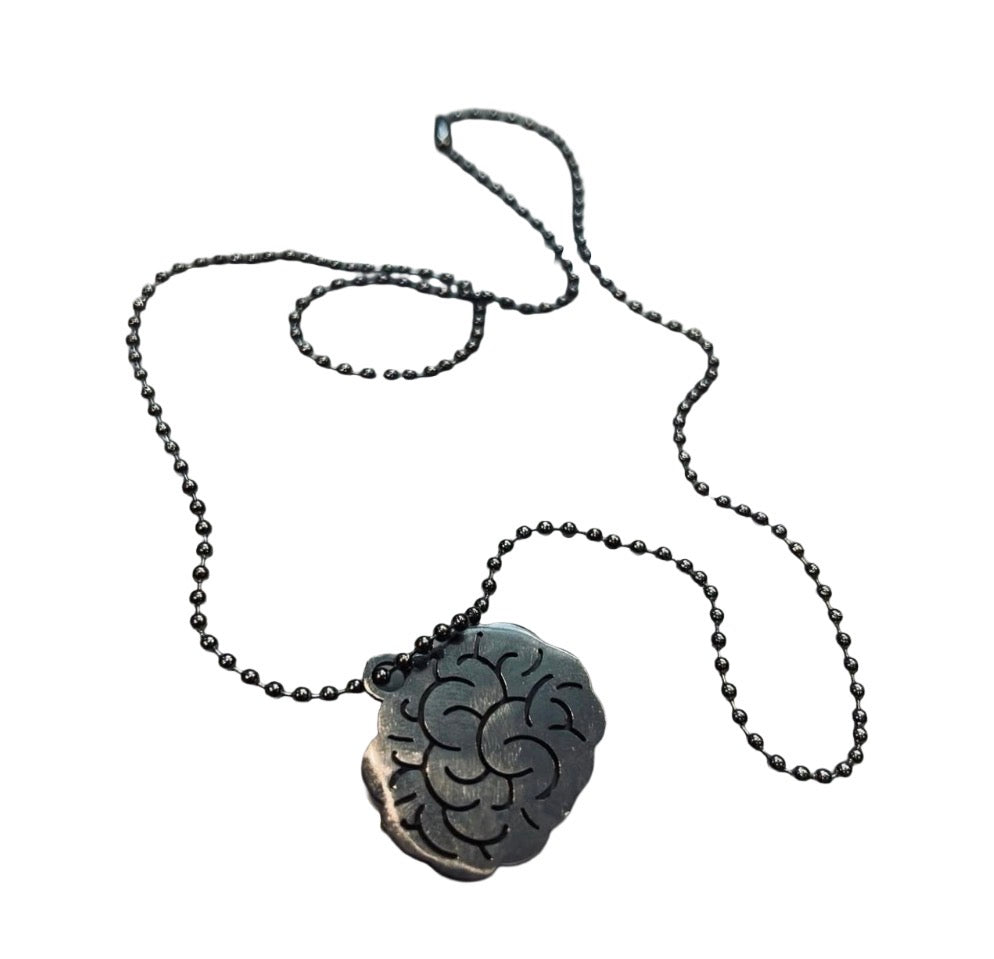 Dragon and brain necklace bundle